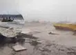 Graves inundaciones por marejadas anormales golpean a Dichato y Tumbes