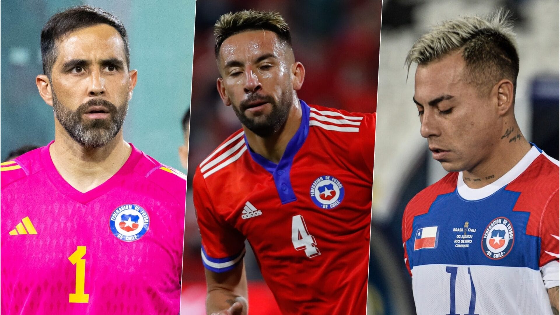 Claudio Bravo, Mauricio Isla y Eduardo Vargas vuelven a La Roja: Gareca borra a Gary Medel