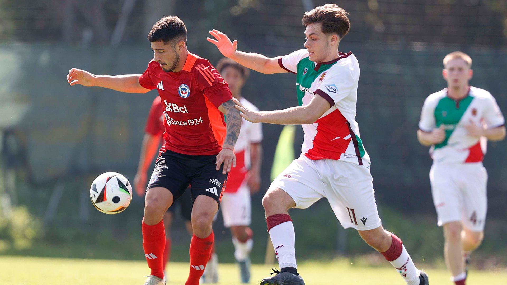 Con presencia de los jugadores locales: La Selección Chilena disputó una práctica con fútbol ante el Reggiana de la Serie B