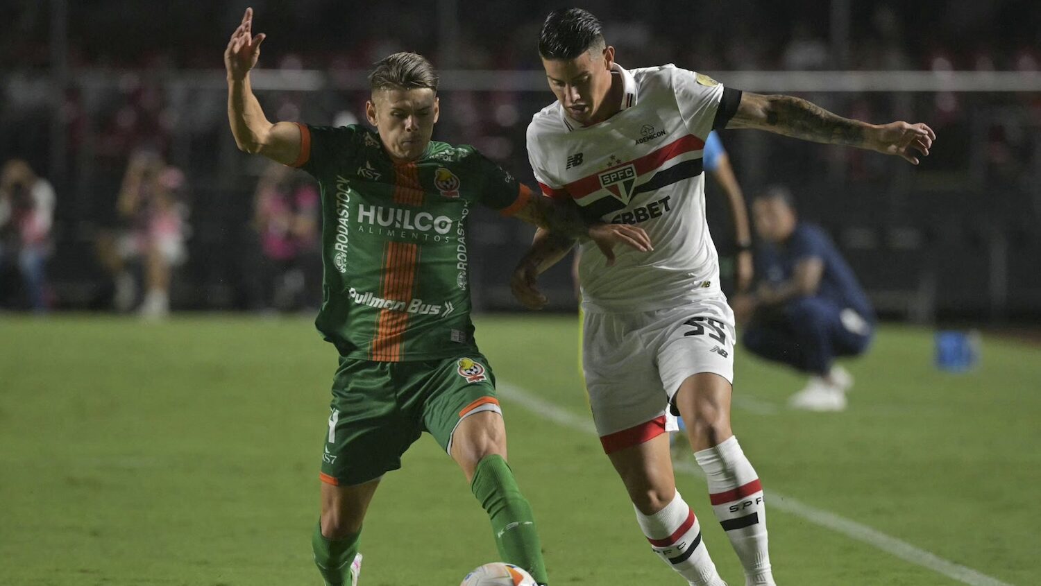 Brasil tierra ingrata para el fútbol chileno en Libertadores: Cobresal al final cedió ante Sao Paulo de James Rodríguez