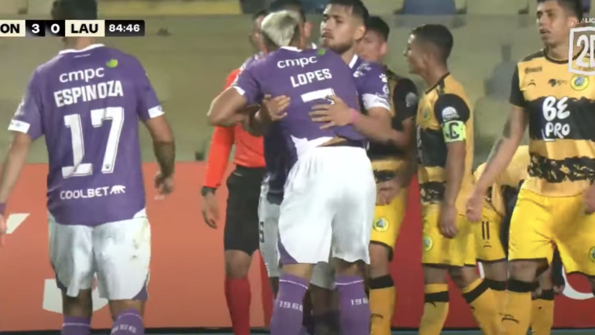 ¿Qué pasó?: El minuto de furia de Mauro Lopes en Deportes Concepción