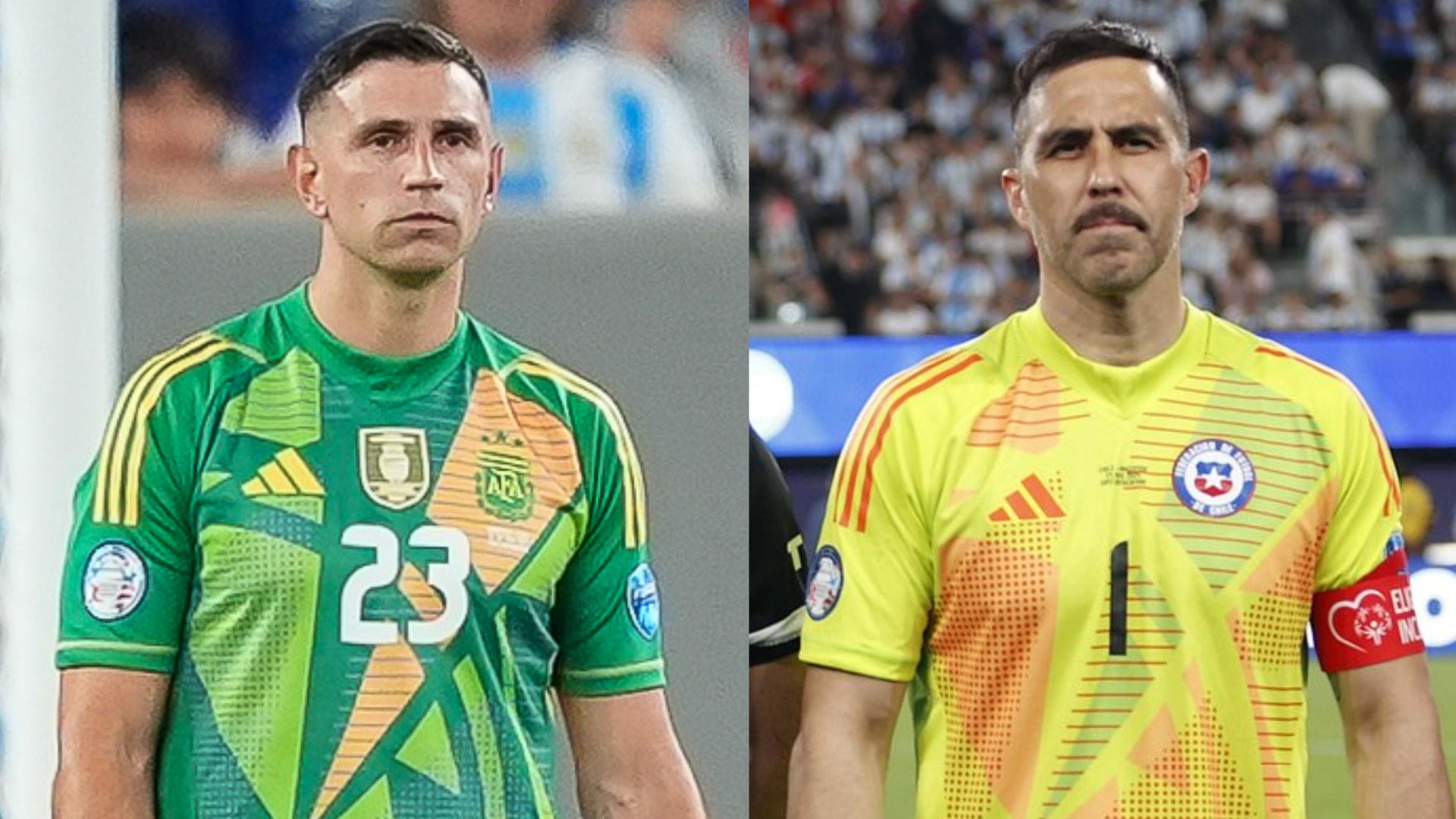 Emiliano “Dibu” Martínez se rinde ante Claudio Bravo y destaca su “partidazo” contra Argentina