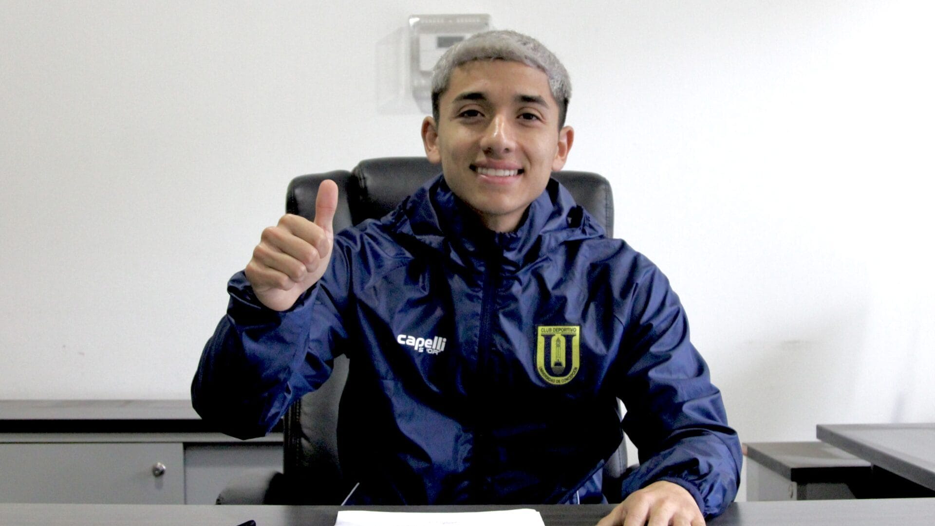 “Voy a darlo todo”: Jeison Fuentealba llegó a la UdeConce con sed de revancha en el fútbol chileno