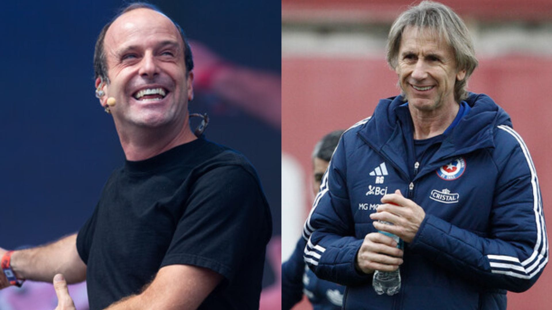 Se suma al repertorio: La hilarante imitación de Stefan Kramer al técnico de la Selección Chilena Ricardo Gareca