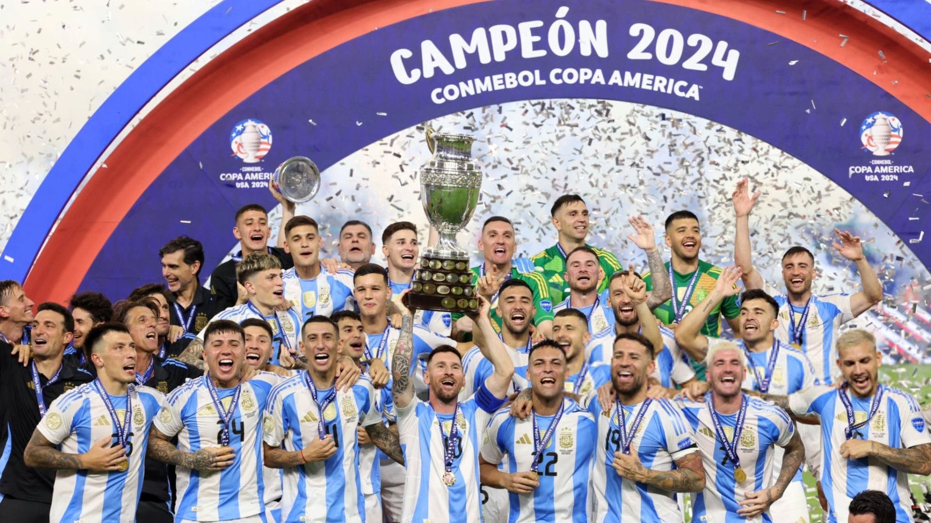 ¡Bicampeones! Argentina gana la Copa América 2024