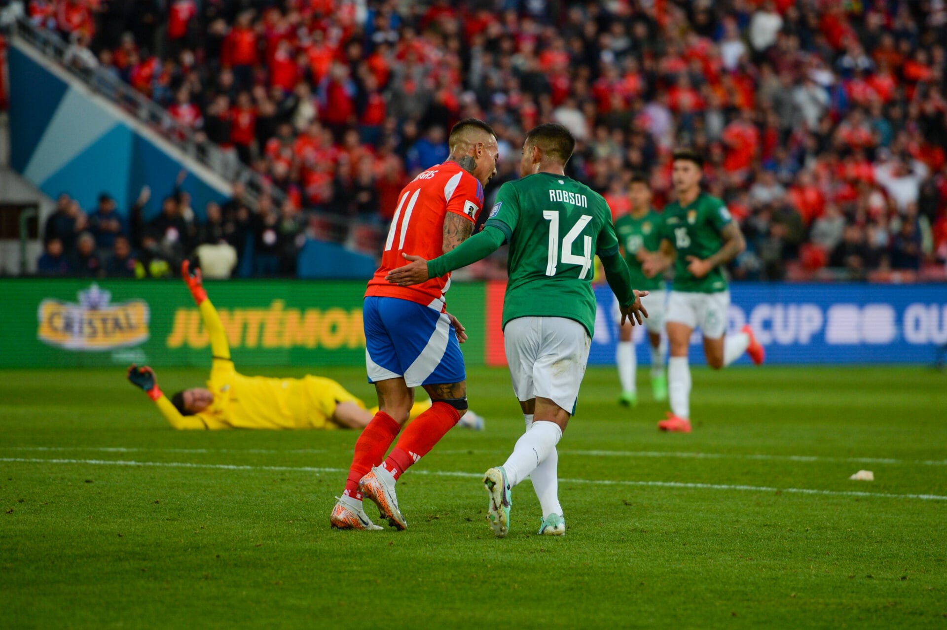 VIDEO | ¿Error de Lampe o nulo fair play? El polémico empate de Eduardo Vargas para Chile