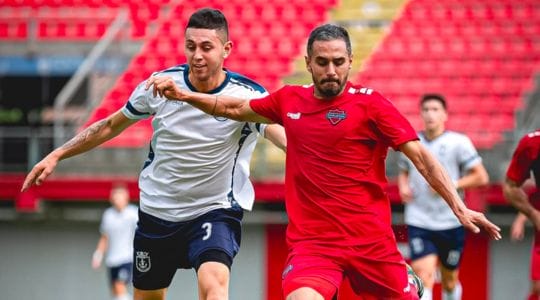 Otro amistoso de lujo: Naval tuvo intenso apretón frente a un Ñublense que se alista para Copa Libertadores