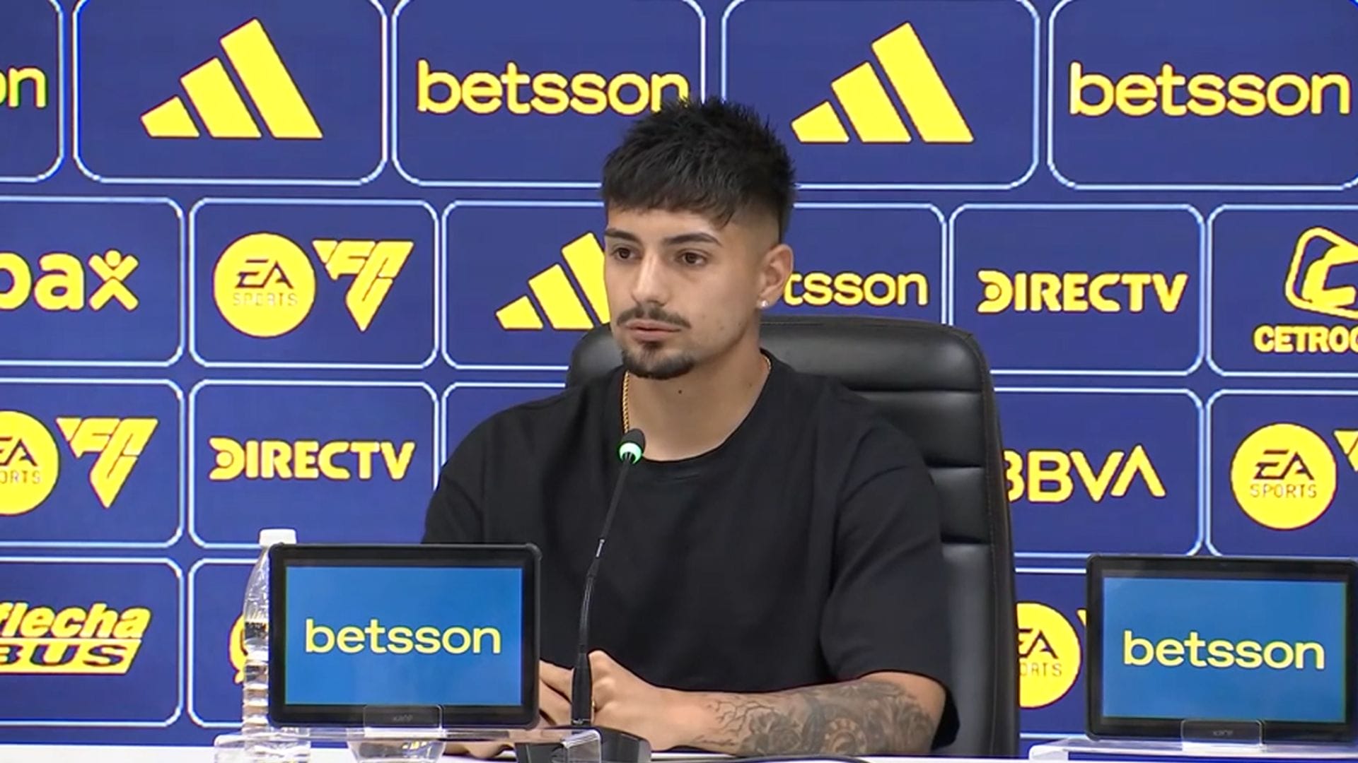 “Estoy en el más grande del mundo”: Las palabras de Williams Alarcón tras ser presentado en Boca Juniors