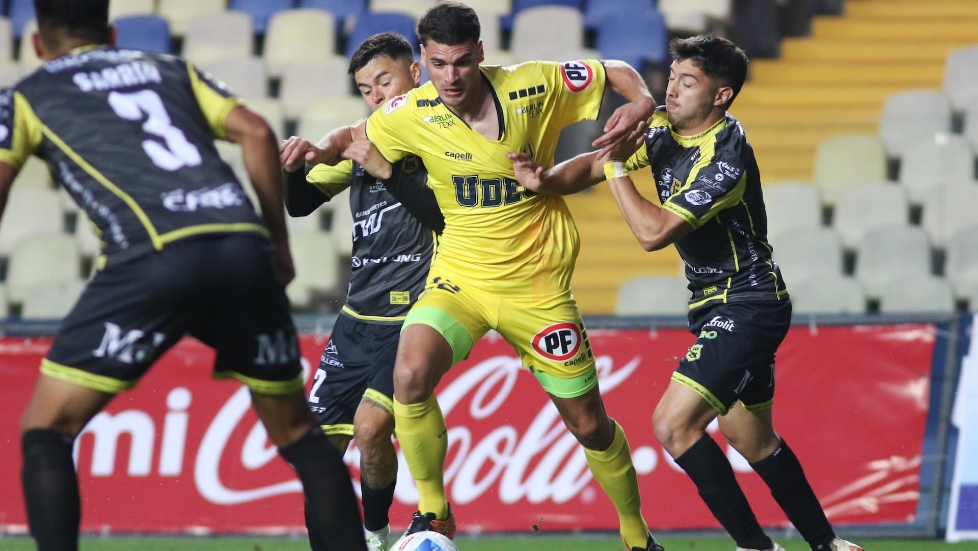 UdeConce sufre un duro tropiezo en Collao y pierde el invicto ante San Luis por la Primera B