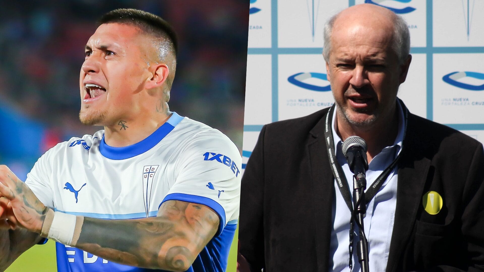 “Mientes para quedar bien”: Nicolás Castillo destroza de vuelta a Juan Tagle en la Universidad Católica
