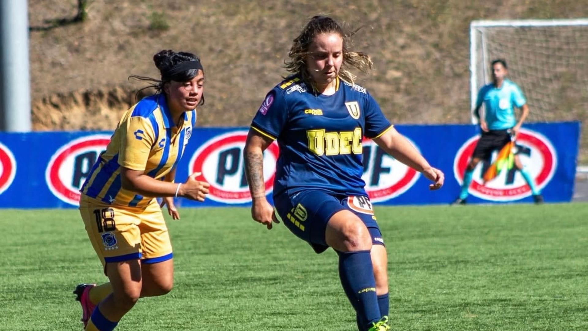 ¡Fuerza, Nicole! Talentosa futbolista de U. de Conce enfrenta delicado problema de salud