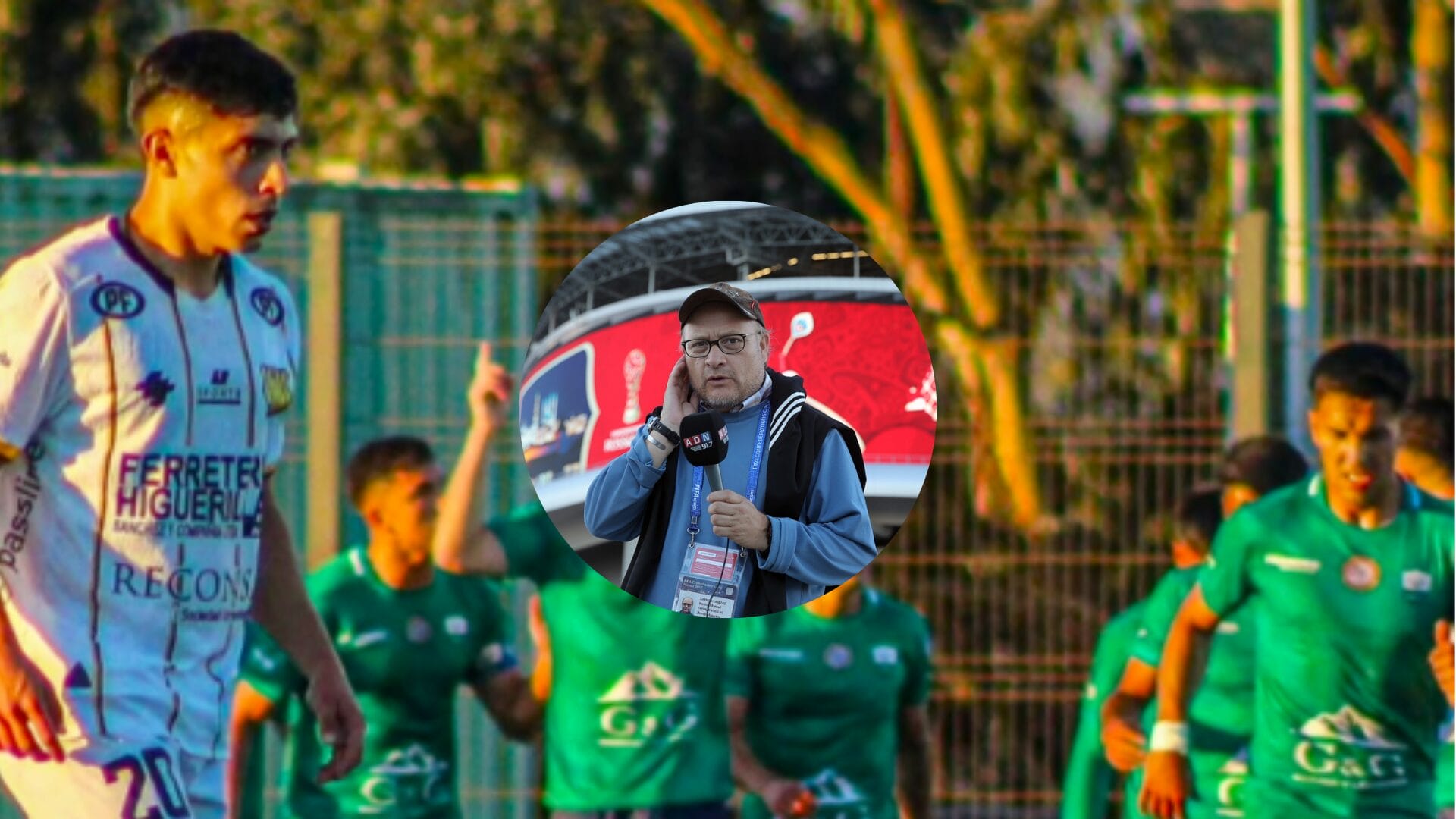 El divertido momento que protagonizó Tito Garrido en transmisión de la Segunda División del fútbol chileno