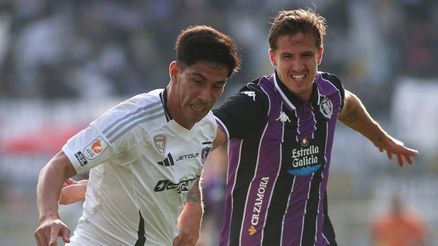 Desórdenes y lesiones: El accidentado partido que tuvo Colo Colo con Real Valladolid en Viña del Mar