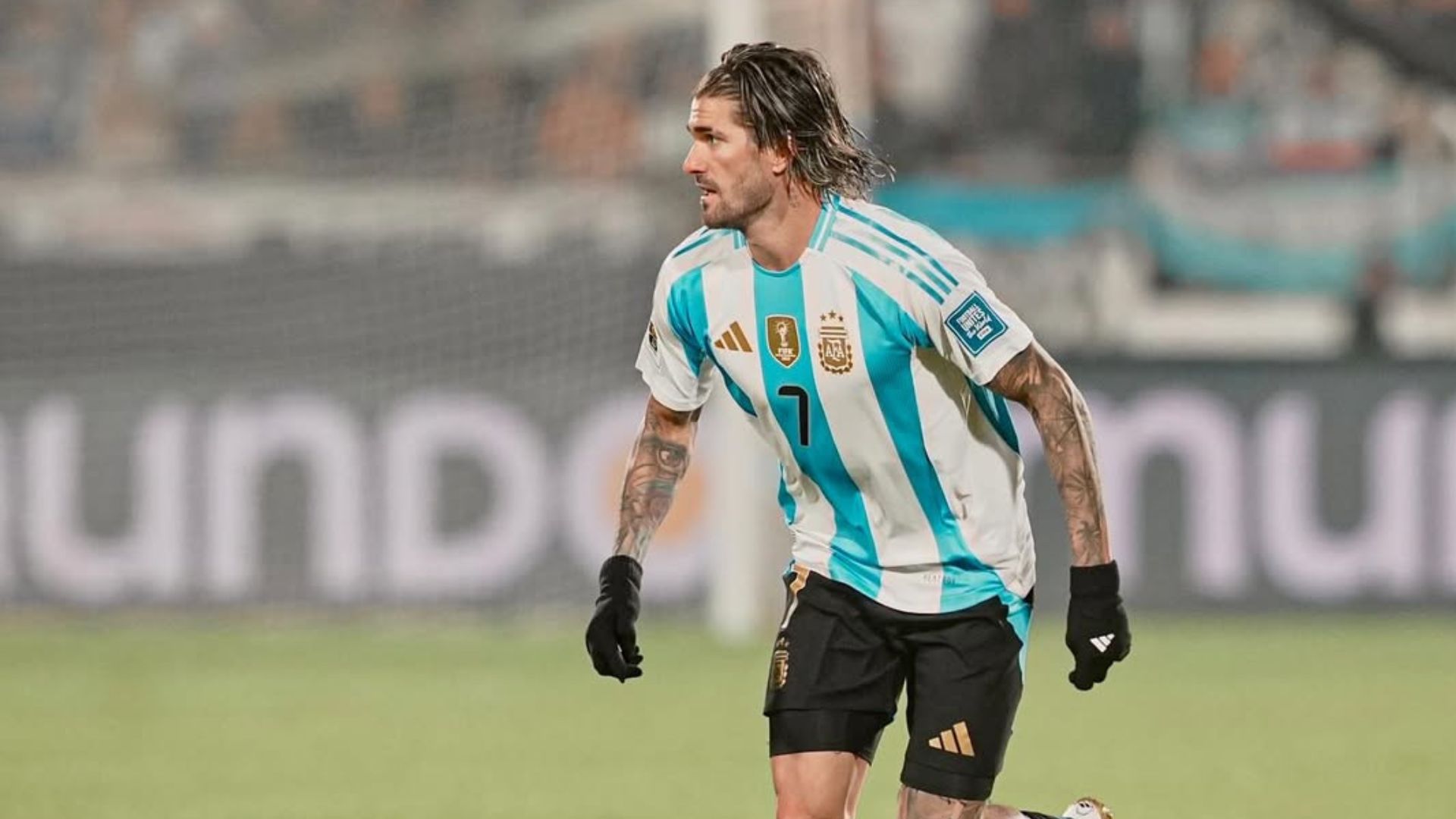 Rodrigo De Paul se burló e insultó a jugador venezolano en partido amistoso