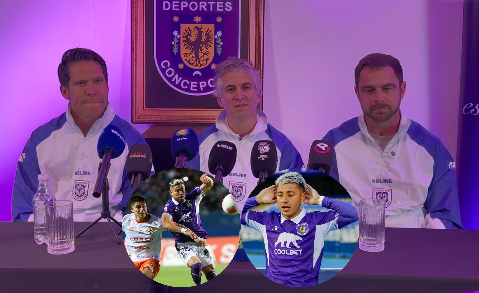 ¿Volverá Carlos Morales y Josué Ovalle? Directiva de Deportes Concepción revela estatus del plantel en retorno a Primera División