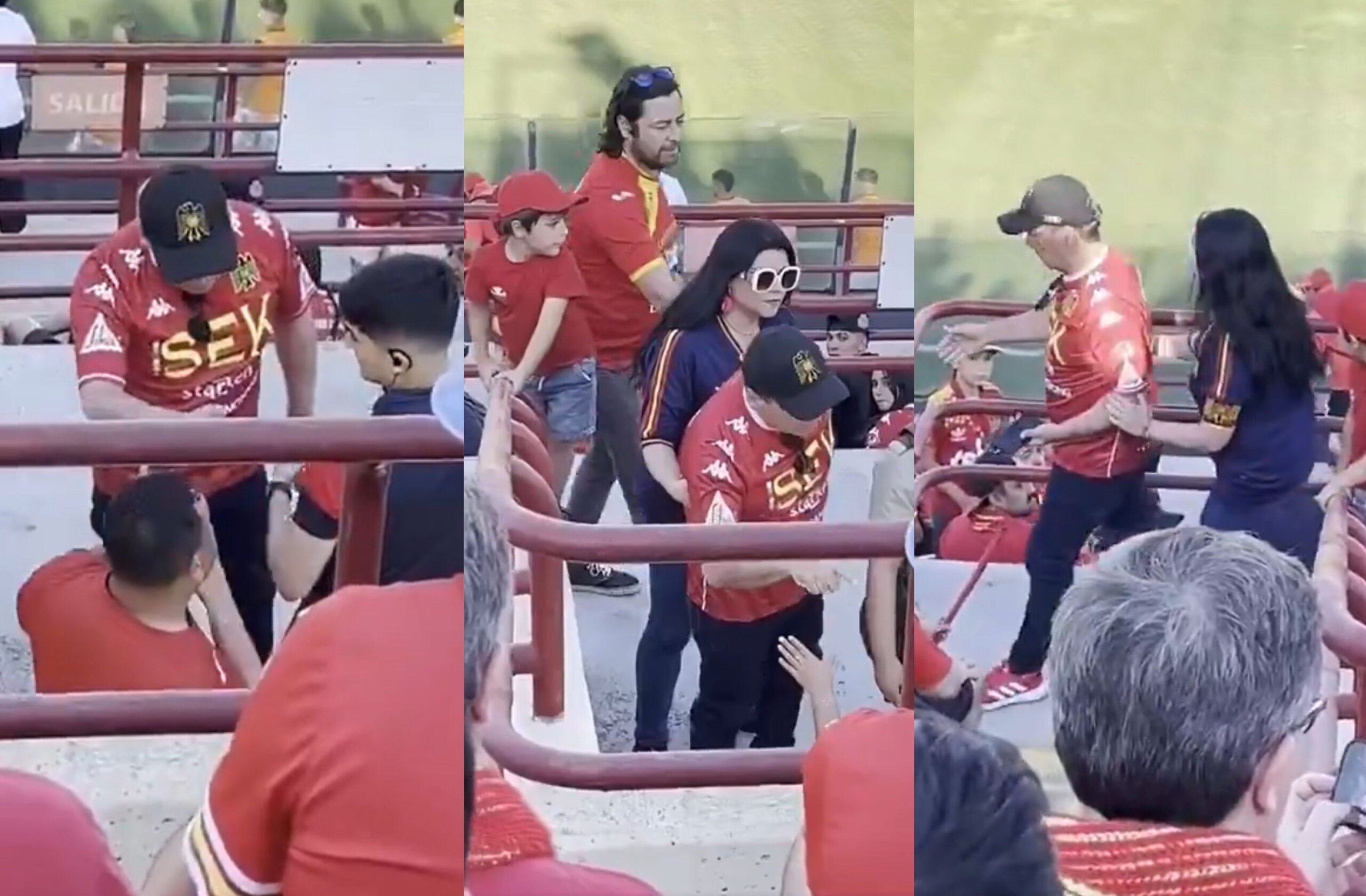 Unión Española vs O’Higgins: el tenso momento que el Delegado Presidencial de la RM, Gonzalo Durán, intentó sacar a hinchas visitantes