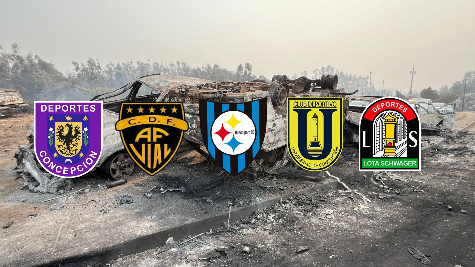 Deportes Concepción, Fernández Vial, Huachipato, UdeC y Lota Schwager: los clubes del Biobío que ayudan en los centros de acopio