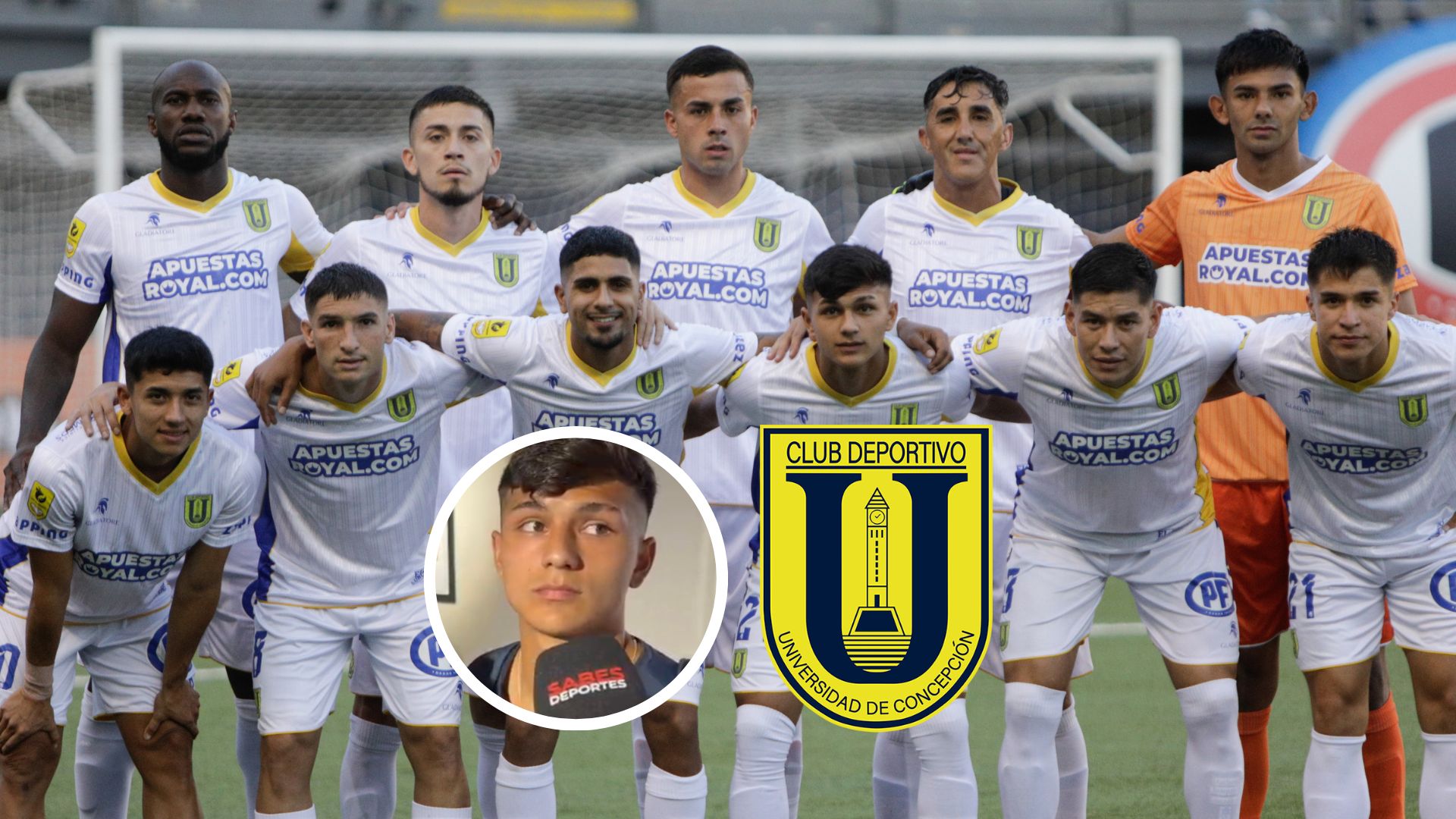 Cristóbal Zambrano valoró su debut como titular con la U. de Conce en Primera