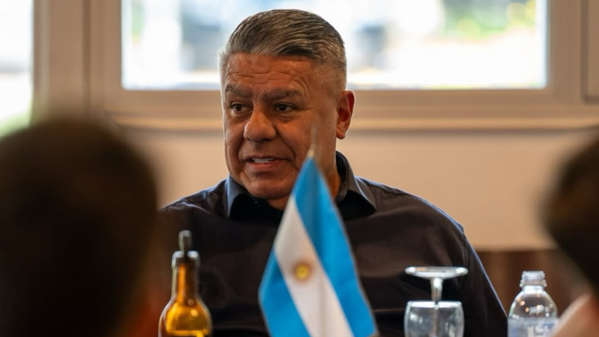 Claudio Tapia en Tribunales de Justicia por fraude impositivo