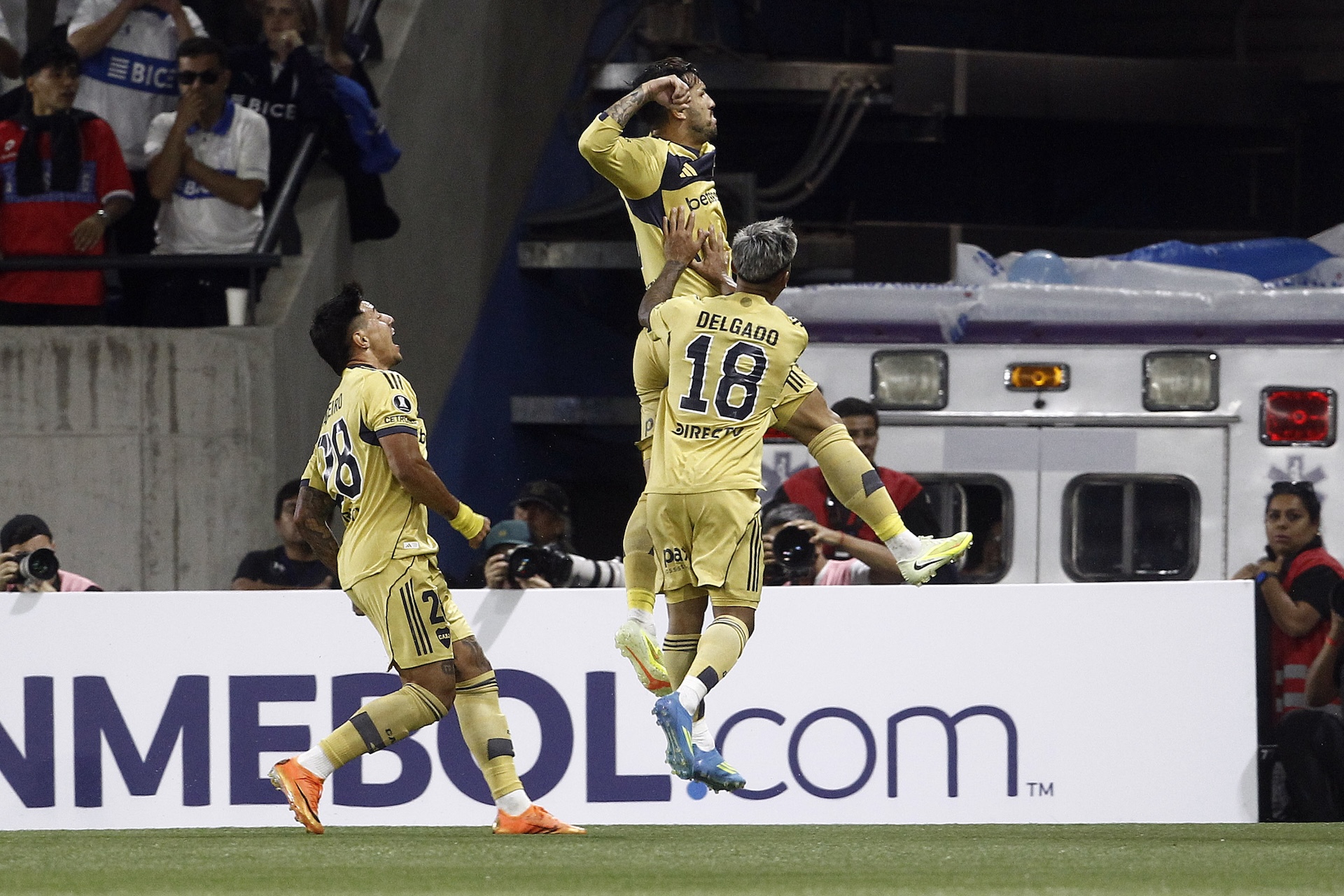 VIDEO: El golazo de Boca Juniors que silenció a Universidad Católica y al Claro Arena en Libertadores