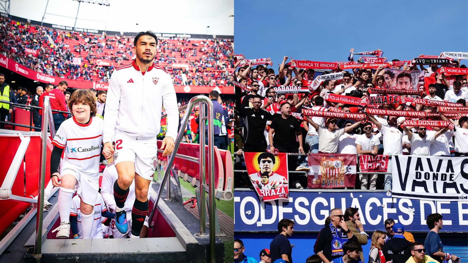 El emotivo mensaje de Gabriel Suazo a la hinchada del Sevilla en plena lucha contra el descenso en LaLiga