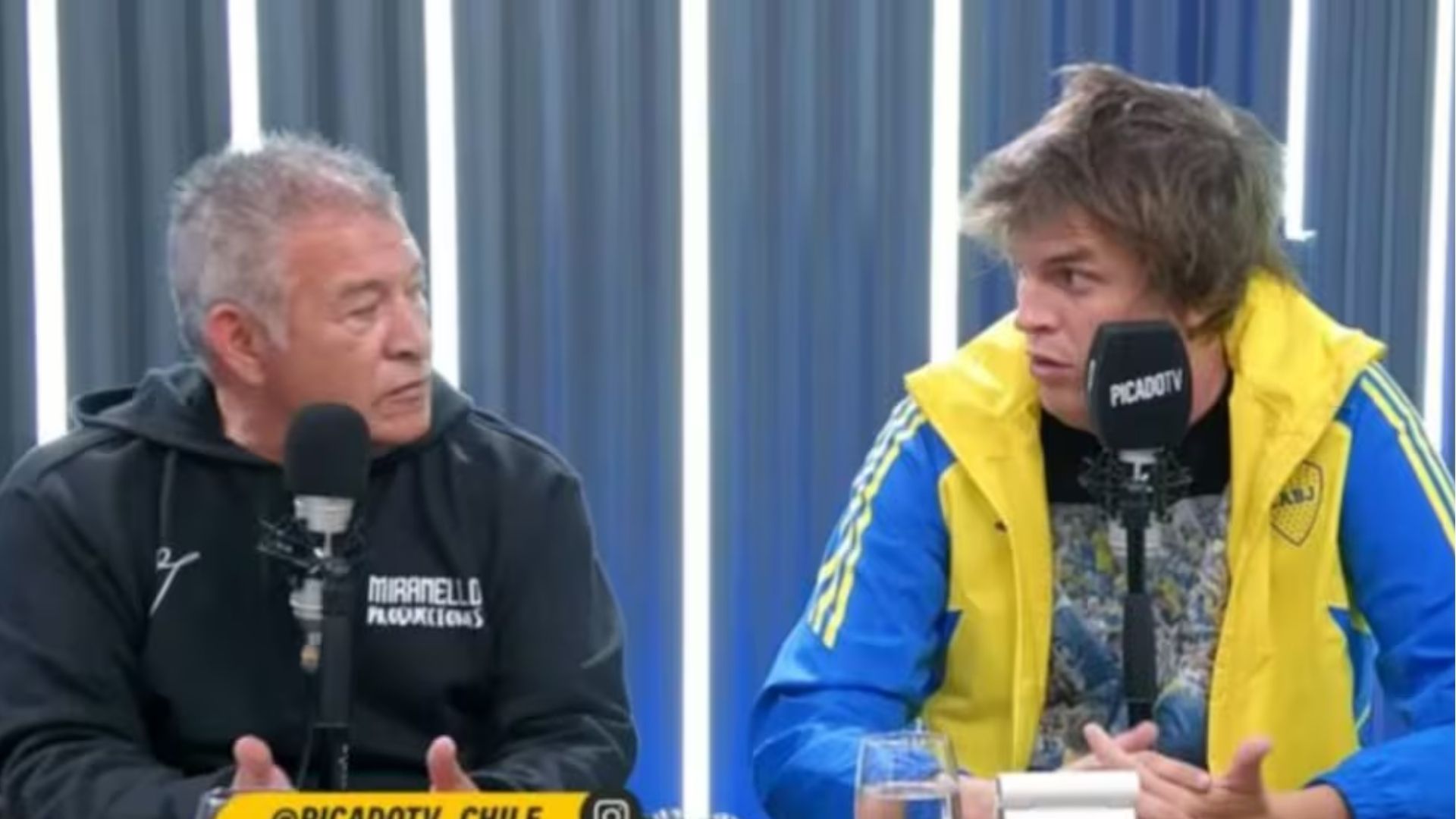 El picante cara a cara entre “Bichi” Borghi y el streamer Gustav Salvestrini