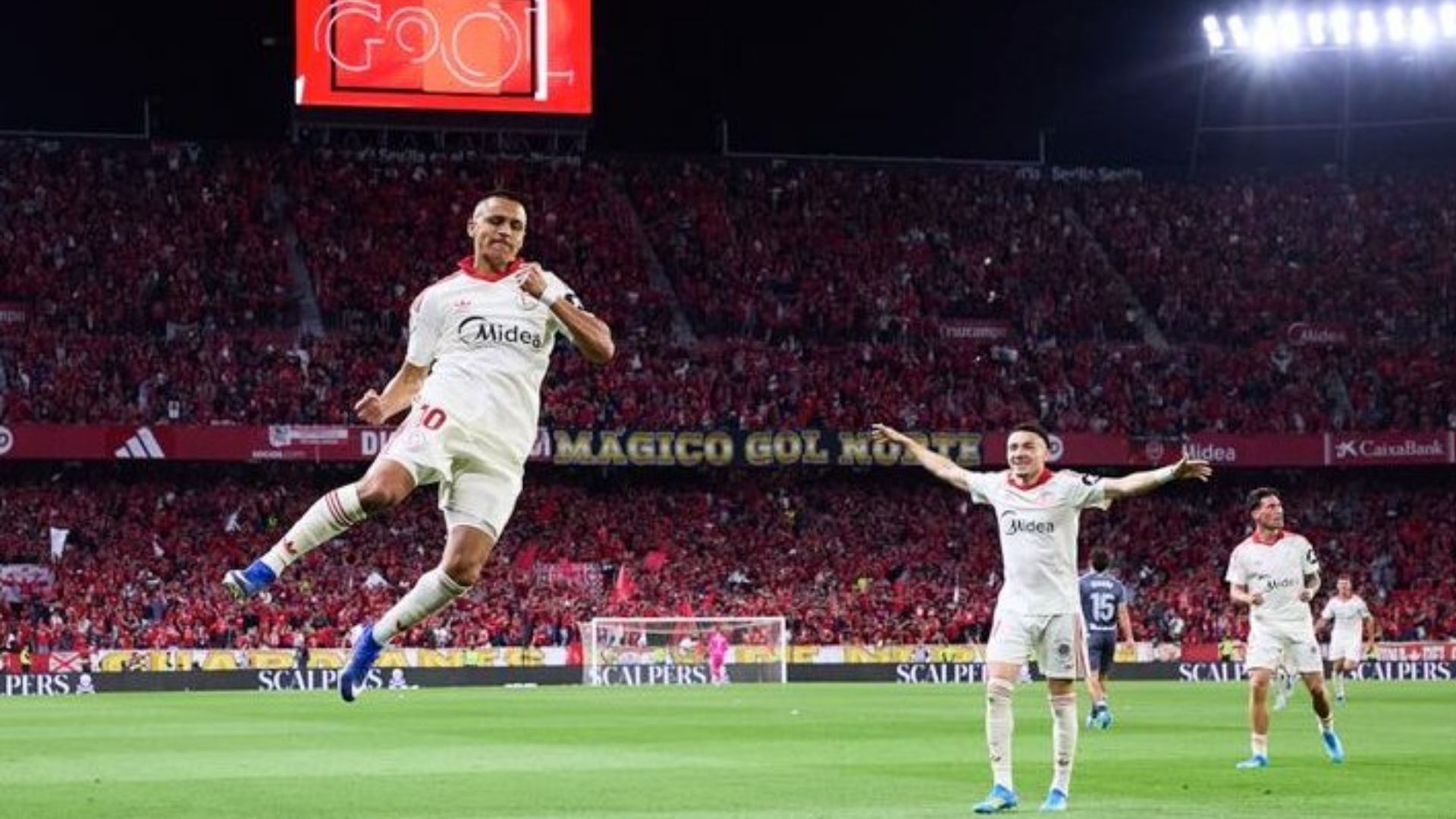 Gol chileno: Alexis Sánchez aparece con Sevilla FC en su lucha por no descender en LaLiga