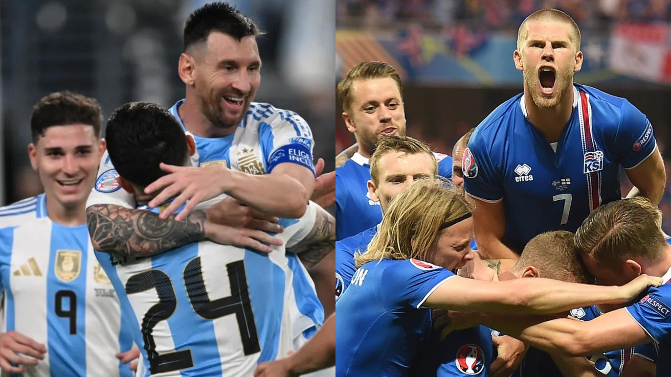 Argentina vs Islandia: Horario y donde ver EN VIVO el amistoso internacional previo al Mundial 2026