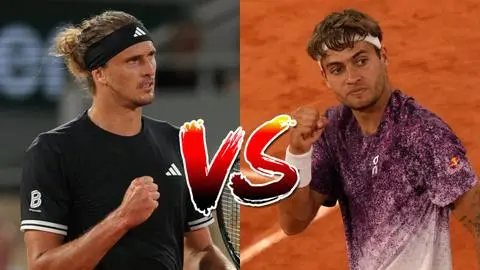 El camino de los finalistas de Roland Garros 2026: Cobolli sólo enfrentó a un top 10 y Zverev a ninguno