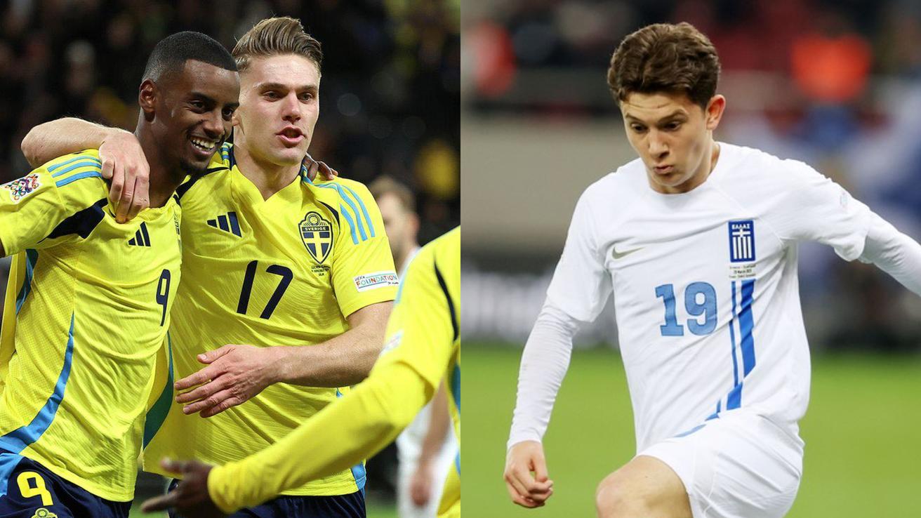Suecia vs Grecia: Horario y donde ver el duelo europeo EN VIVO este jueves 4 de junio