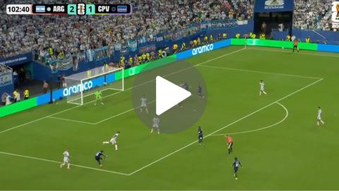 Imagen de VIDEO: para ver una y otra vez, el GOLAZO de Cabo Verde en el alargue ante Argentina