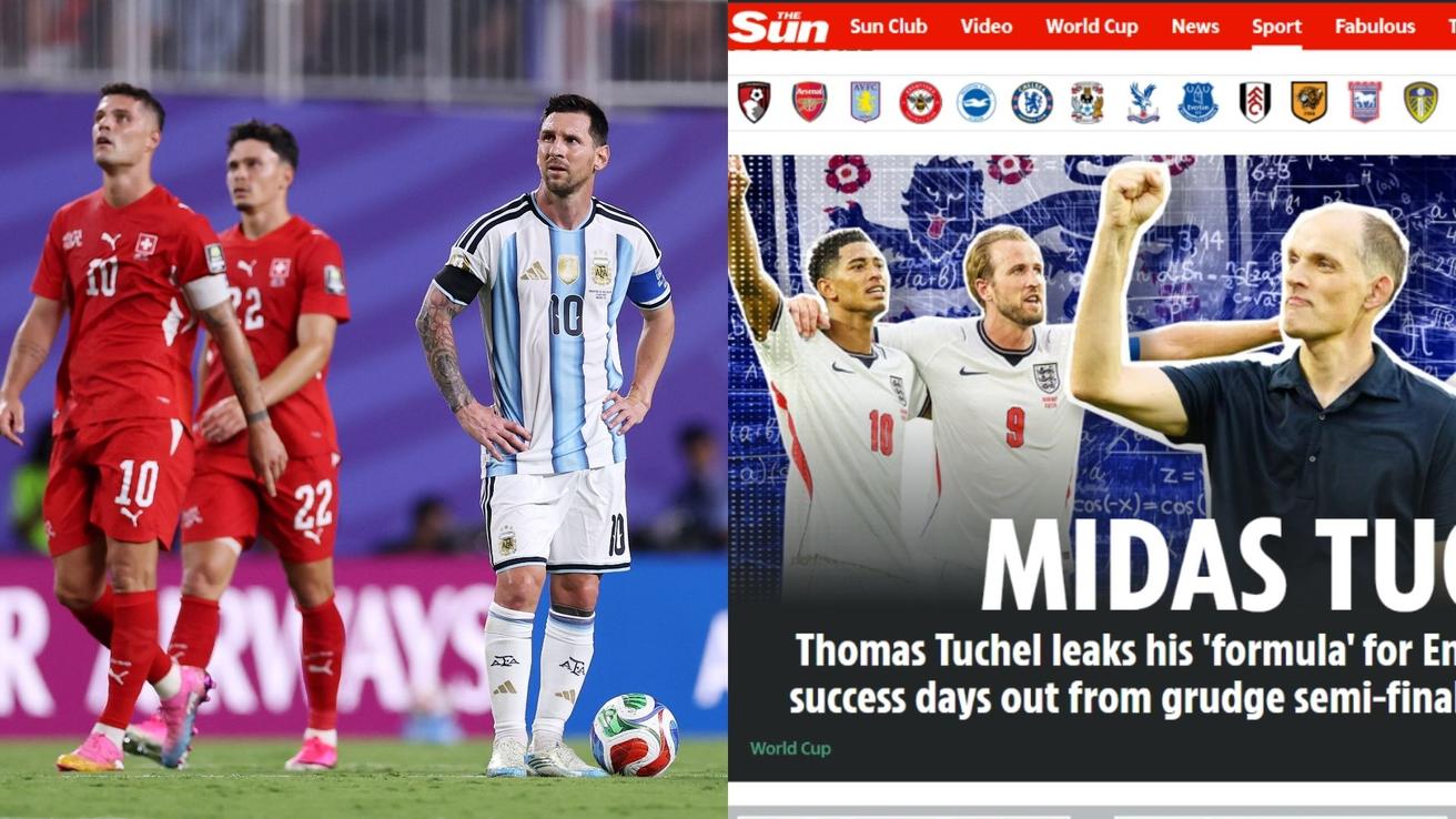 “Jugaron con 12”: prensa inglesa calienta las semifinales contra Argentina en el mundial
