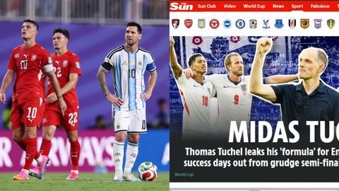 Imagen de "Jugaron con 12": prensa inglesa calienta las semifinales contra Argentina en el mundial