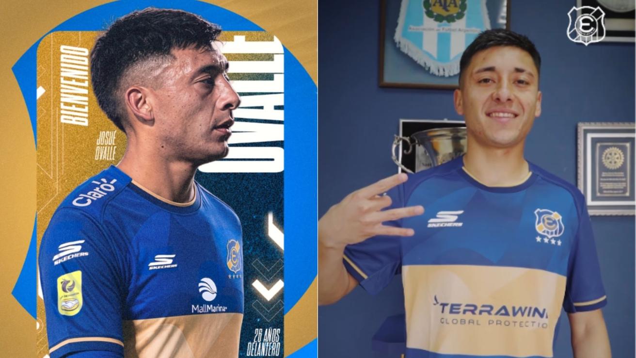 Ex Deportes Concepción, Josué Ovalle fue presentado en Everton para la segunda rueda del fútbol chileno