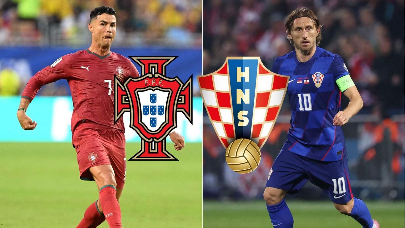 Portugal vs Croacia: sigue EN VIVO a Cristiano Ronaldo y Luka Modric en el mundial