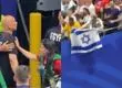 Descontrol total: DT de Egipto se “cabrea” con hinchas argentinos luego de que le mostraran la bandera de Israel