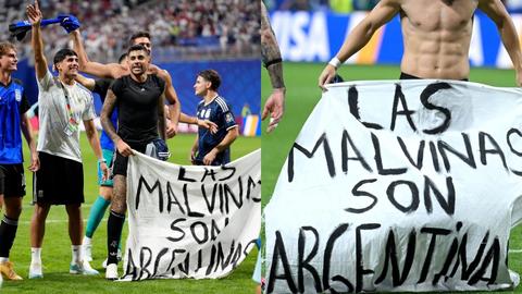 Imagen de ¿Mano dura de la FIFA?: Argentina arriesga sanciones tras bandera de las Malvinas en el Mundial