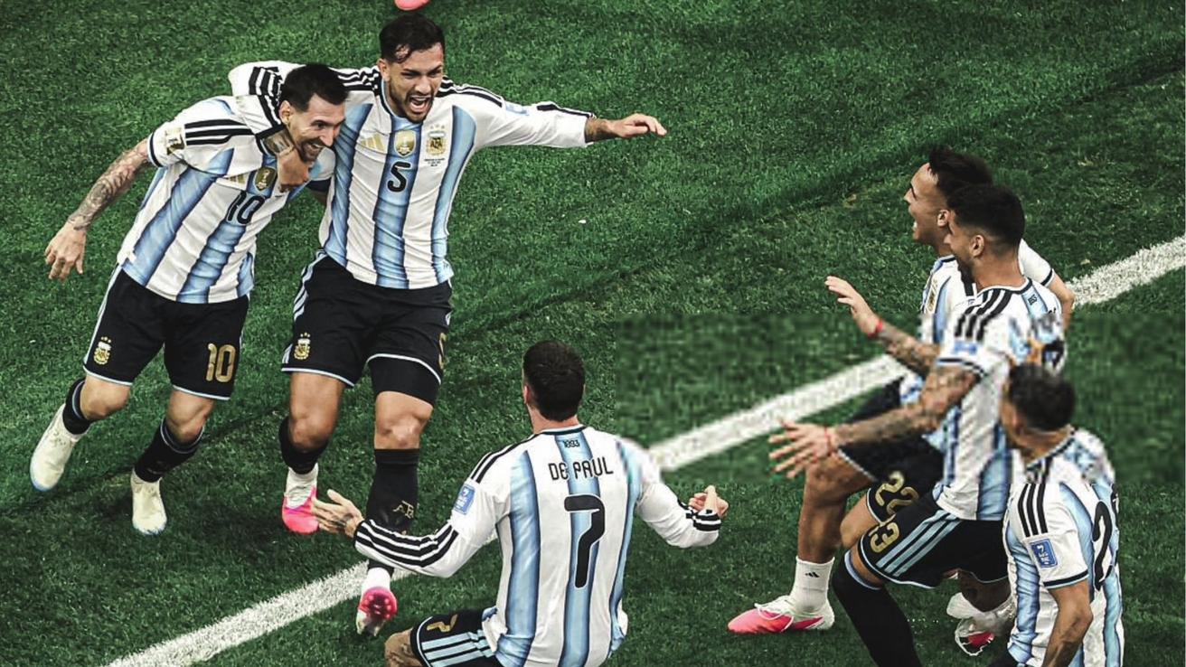¡Partidazo!: Argentina sacó la suerte del campeón y eliminó a Egipto en el mundial