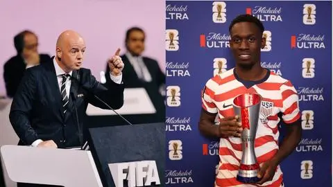 “Recibí una llamada de Donald Trump”: Giani Infantino da detalles de la expulsión a Balogun en Estados Unidos