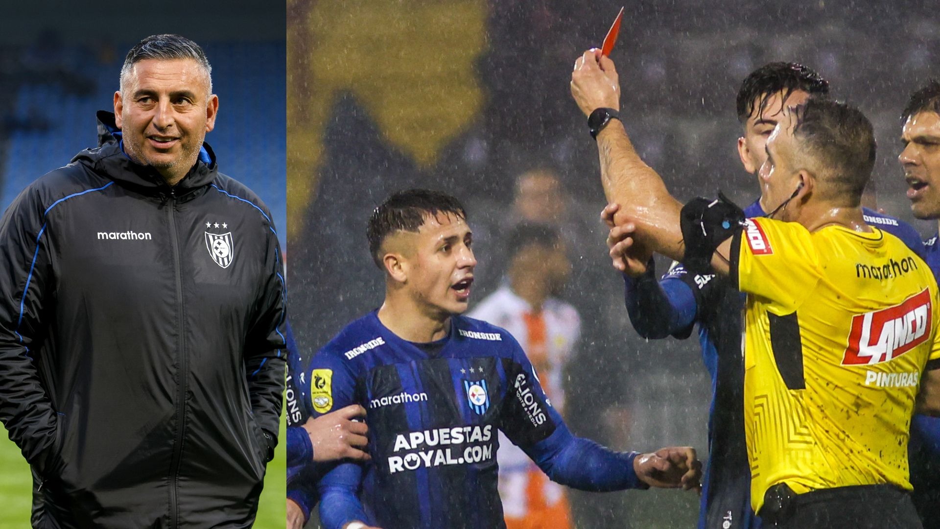 DT de Huachipato Jaime García se refirió al polémico incidente entre Kevin Altez y el árbitro Héctor Jona