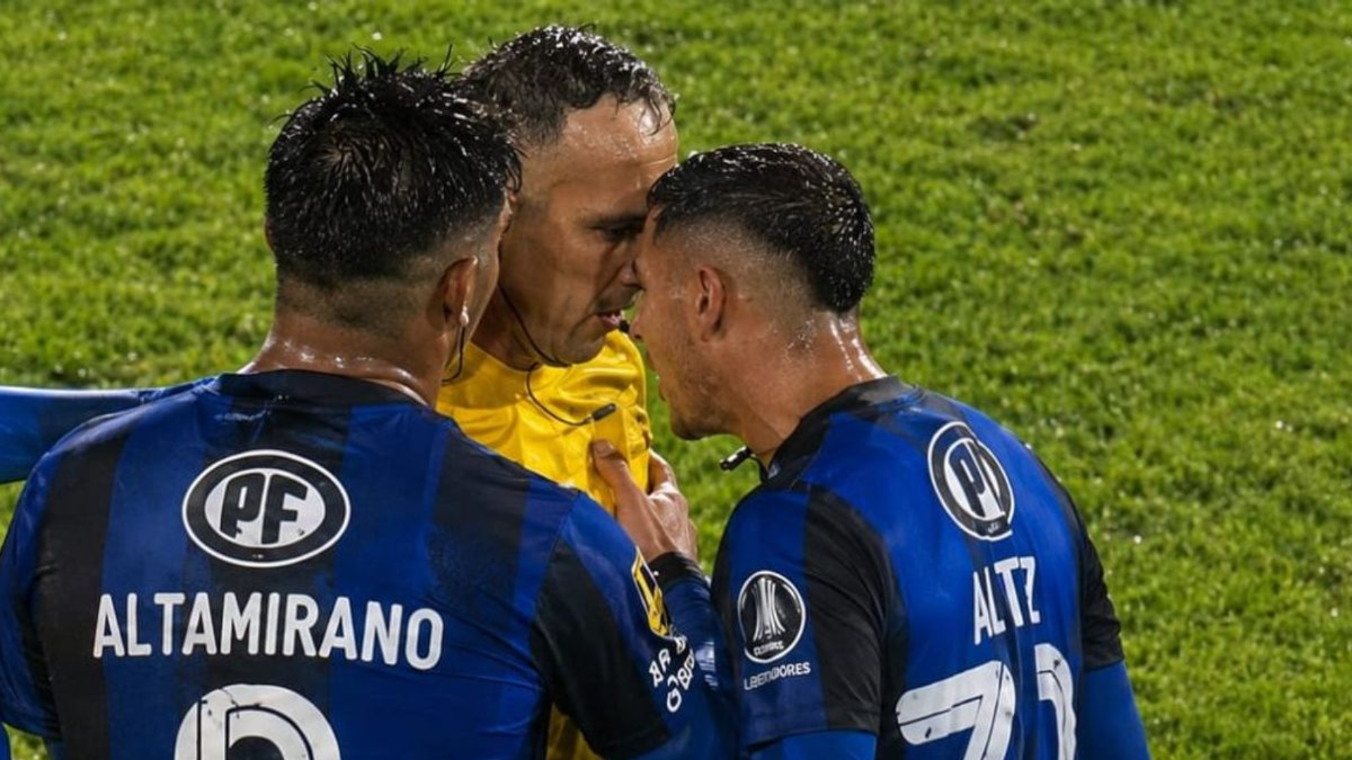 Héctor Jona y Kevin Altez Huachipato