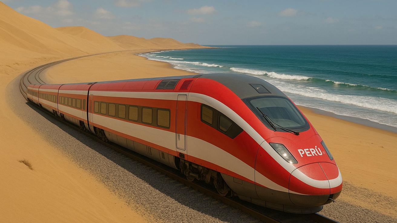 Perú busca desplazar a Chile con el tren más rápido de Latinoamérica